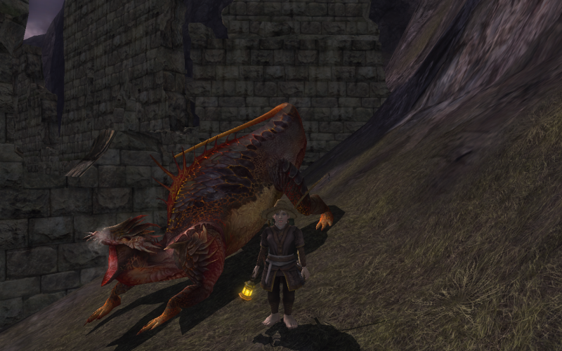 Ein Wurm.